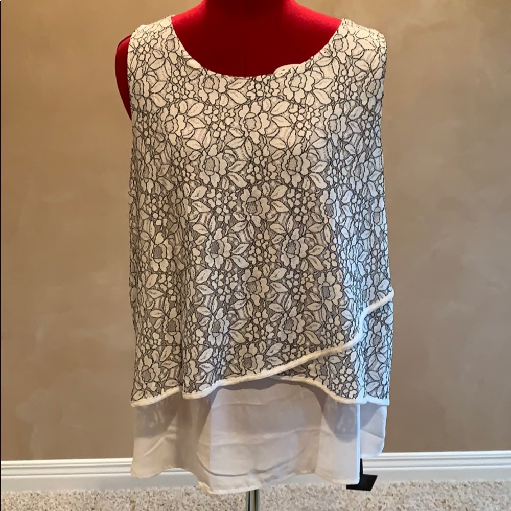 NWT Maurice’s Lace Tank
